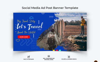 Travel Facebook Ad Banner Design-12