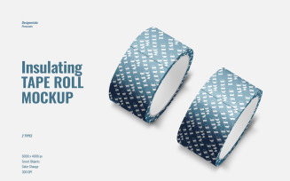 Insulating Tape Roll Mockup
