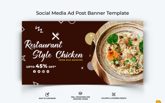 Food and RestaurantFacebook Ad Banner Design-015