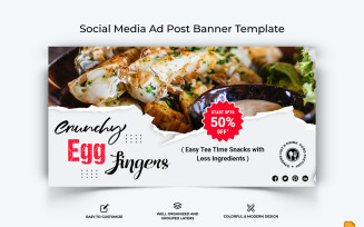 Food and RestaurantFacebook Ad Banner Design-020
