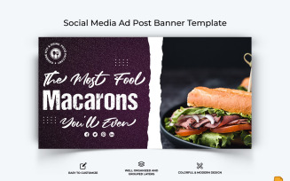 Food and RestaurantFacebook Ad Banner Design-026