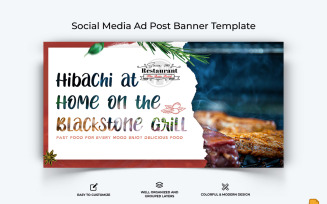 Food and RestaurantFacebook Ad Banner Design-027