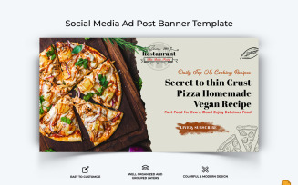 Food and RestaurantFacebook Ad Banner Design-028