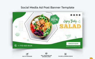 Food and RestaurantFacebook Ad Banner Design-032