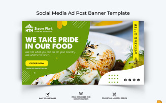 Food and RestaurantFacebook Ad Banner Design-056