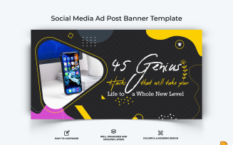 Mobile Tips and Tricks Facebook Ad Banner Design-002