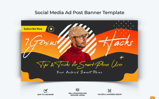Mobile Tips and Tricks Facebook Ad Banner Design-013