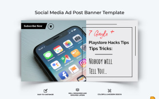 Mobile Tips and Tricks Facebook Ad Banner Design-016