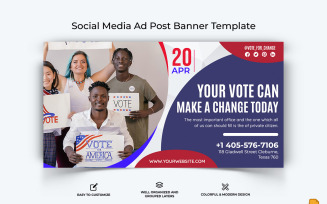 Political Campaign Facebook Ad Banner Design-004