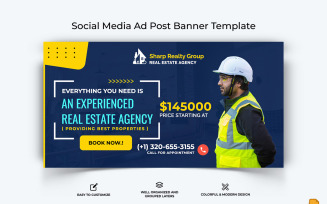 Real Estate Facebook Ad Banner Design-005