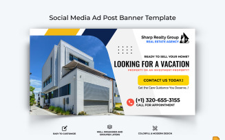 Real Estate Facebook Ad Banner Design-007