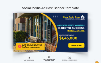 Real Estate Facebook Ad Banner Design-009