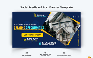 Real Estate Facebook Ad Banner Design-013