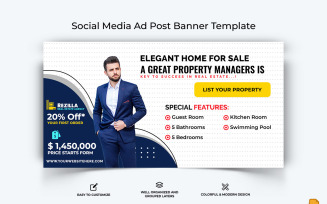 Real Estate Facebook Ad Banner Design-014