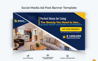 Real Estate Facebook Ad Banner Design-016