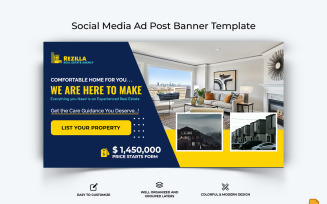Real Estate Facebook Ad Banner Design-018