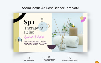 Spa and Salon Facebook Ad Banner Design-010