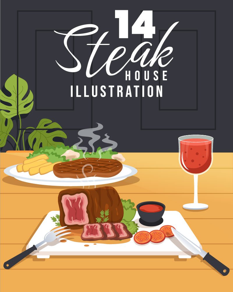 Template #283343 House Steakhouse Webdesign Template - Logo template Preview