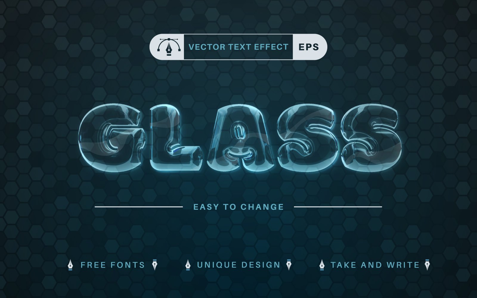 Template #283345 Effect Font Webdesign Template - Logo template Preview