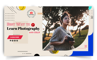 Photography YouTube Thumbnail Design Template-16