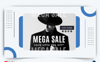 Sale Offer YouTube Thumbnail Design Template-07