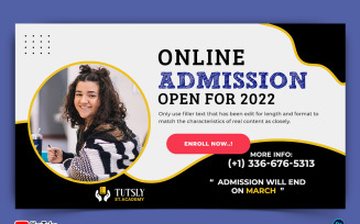 School Admission YouTube Thumbnail Design Template-08