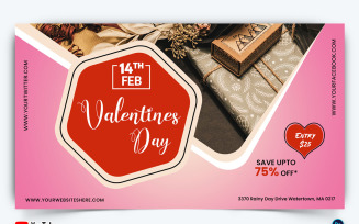 Valentine Day YouTube Thumbnail Design Template-07