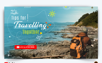 Travel and Trip YouTube Thumbnail Design -01