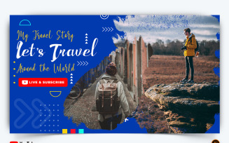 Travel and Trip YouTube Thumbnail Design -12