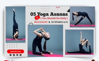 Yoga and Meditation YouTube Thumbnail Design -06