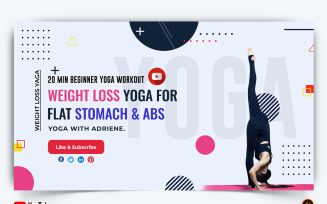 Yoga and Meditation YouTube Thumbnail Design -11