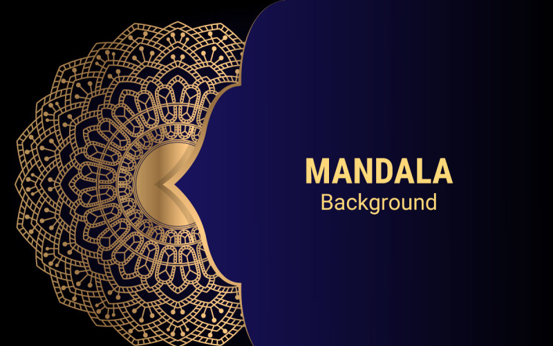 Flower Mandala. Vintage decorative elements. Oriental pattern, vector illustration. Background