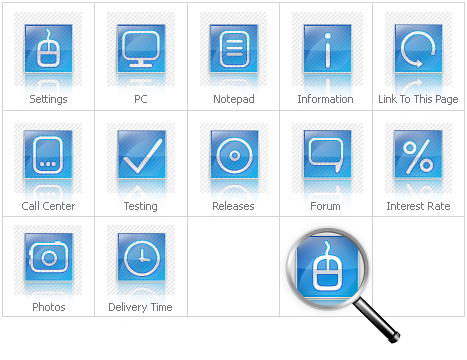 Neutral Iconset Template Icon Set