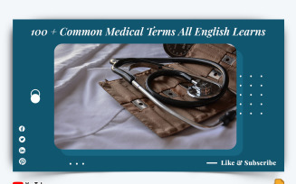 Medical and Hospital YouTube Thumbnail Design -004