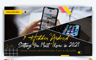 Mobile Tips Tricks YouTube Thumbnail Design -016