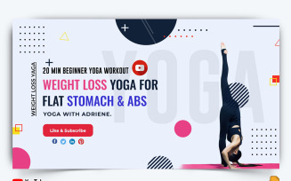 Yoga and Meditation YouTube Thumbnail Design -011