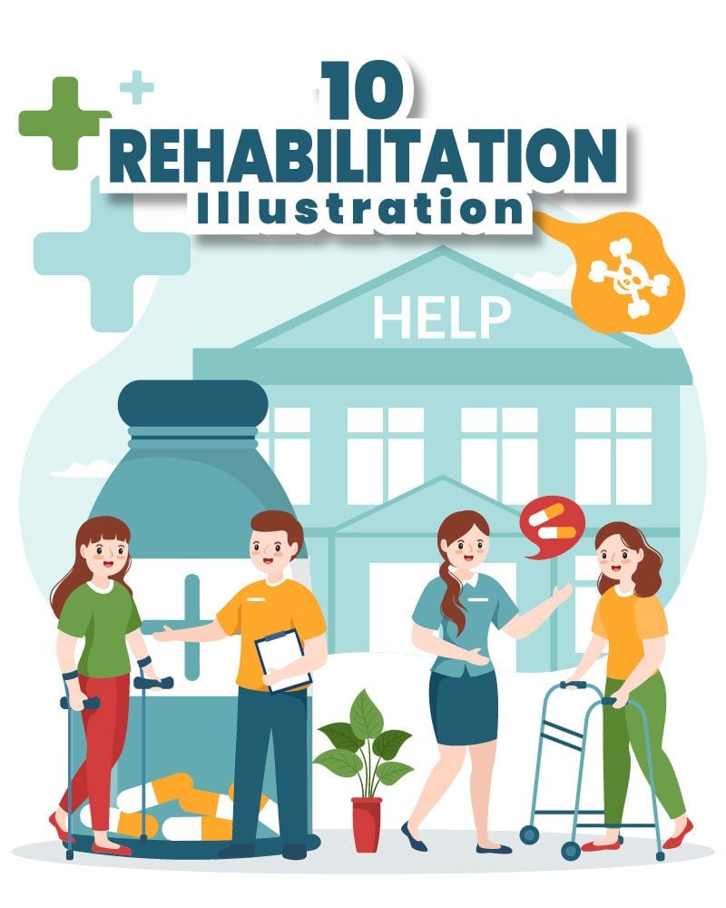 Kit Graphique #284573 Rehabilitation Orthopedique Divers Modles Web - Logo template Preview