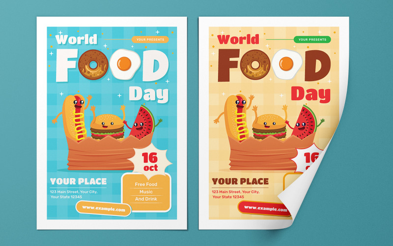 International Food Day Template Corporate Identity