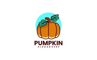 Pumpkin Simple Logo Template
