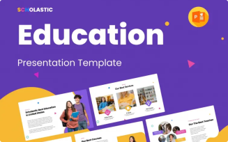 Scholastic – Education PowerPoint Presentation Template