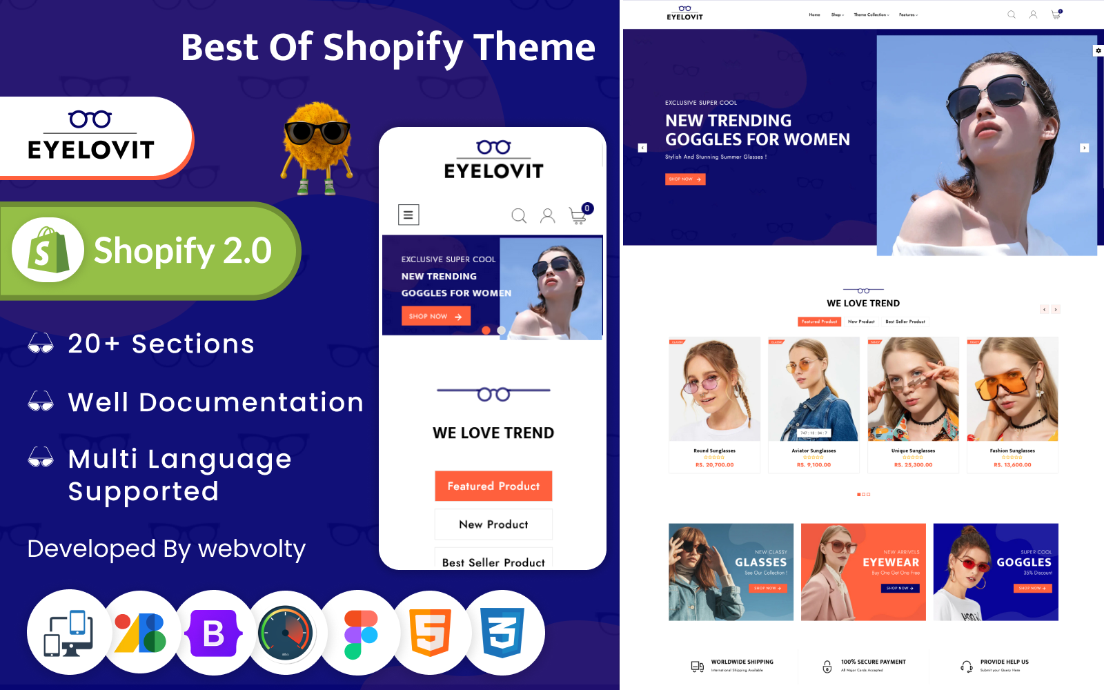 Eyelovit - Mega Goggals Shopify Theme | Clean Multipurpose Shopify Goggals Theme | Shopify OS 2.0