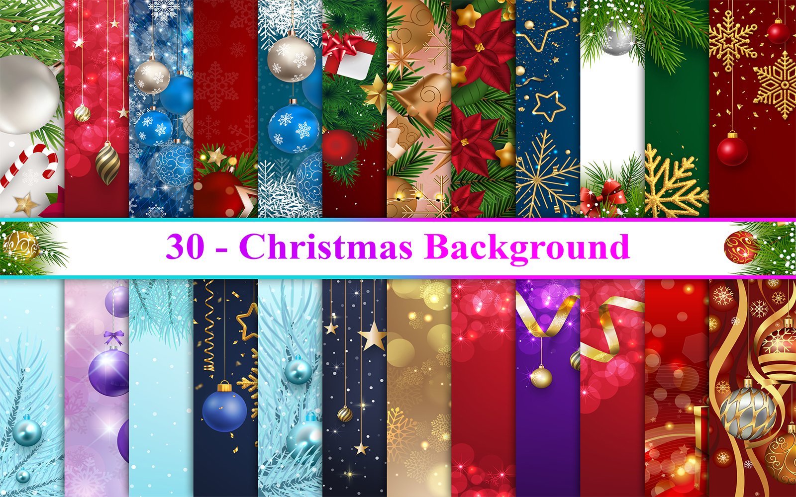 Kit Graphique #284658 Christmas Background Divers Modles Web - Logo template Preview