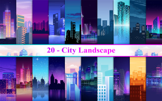 City Landscape, City Background, City Landscape Background