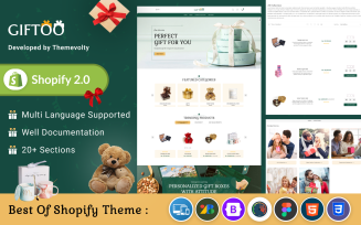 Giftoo - Mega Gift Shopify 2.0 Theme