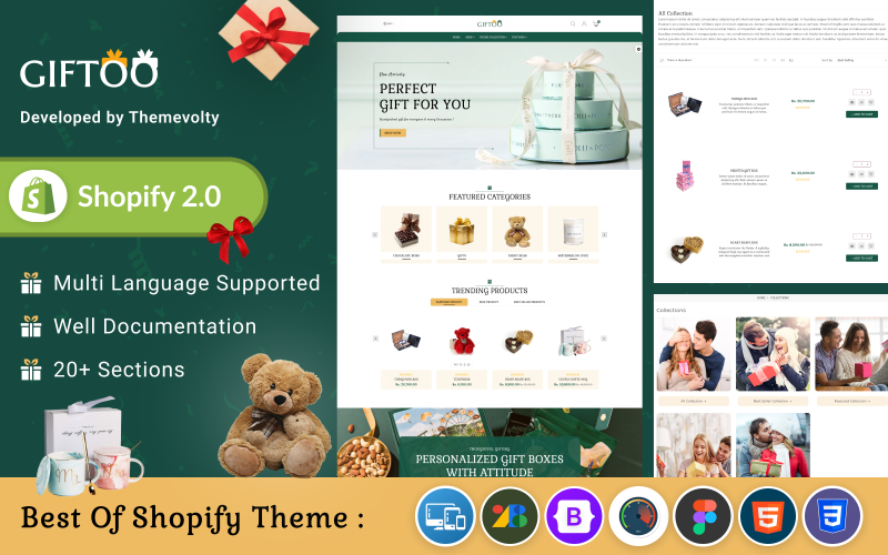 Giftoo - Mega Gift Shopify 2.0 Theme Shopify Theme