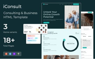 iConsult - Consulting & Business HTML Template