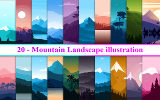 Mountain Landscape, Mountain Background, Nature Landscape