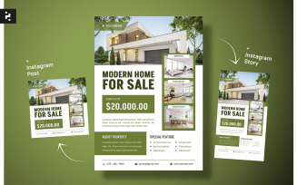 Real Estate Business Marketing Flyer