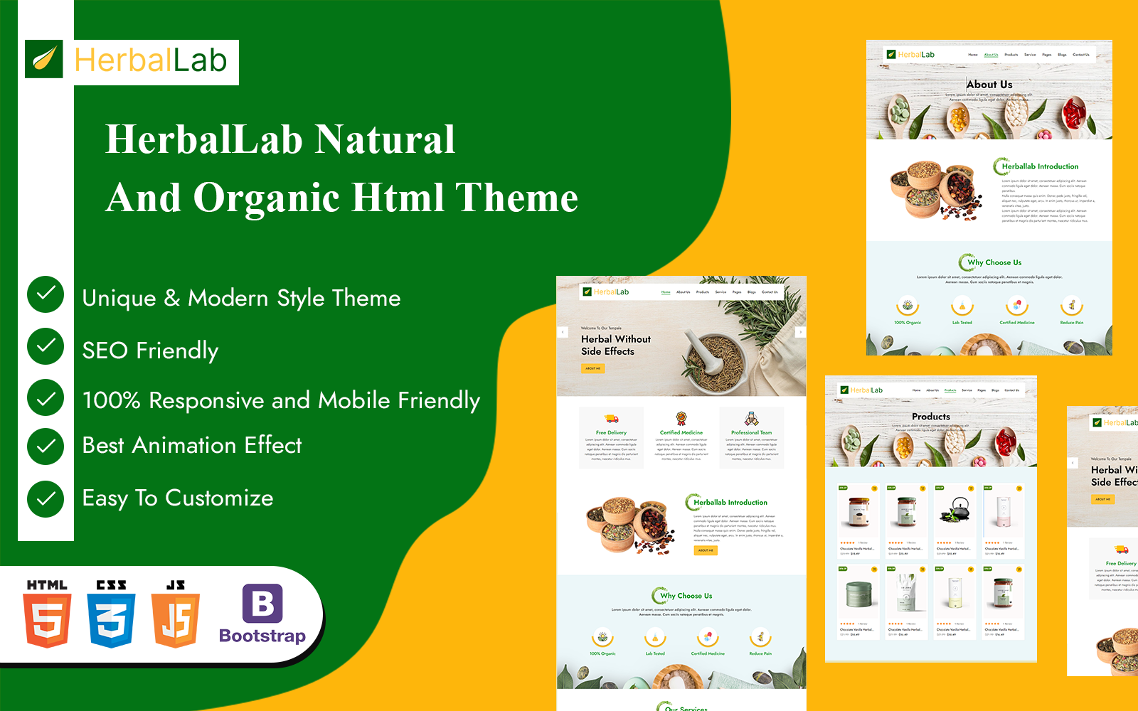 Kit Graphique #284734 Organic Food Divers Modles Web - Logo template Preview