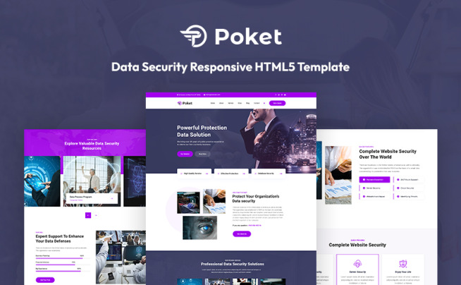 HTML Website Templates for Security Websites 🔐 Monster ONE
